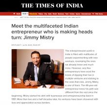 Meet the multifaceted Indian entrepreneur who is making heads turn: Jimmy Mistry